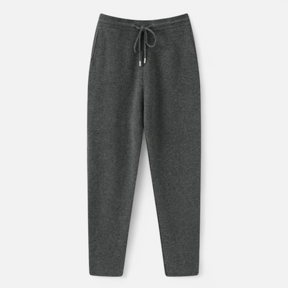 Herrenhose Slim Fit Hohe Taille Vollständig Strick