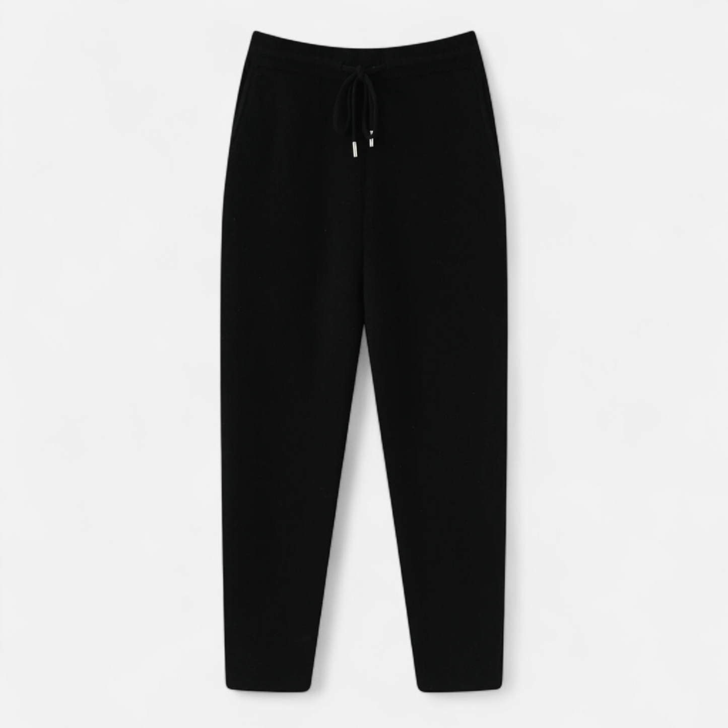 Herrenhose Slim Fit Hohe Taille Vollständig Strick