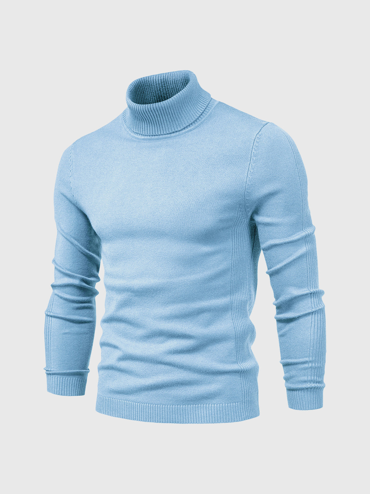 Norvielle Herren Rollkragenpullover Regulär Passform