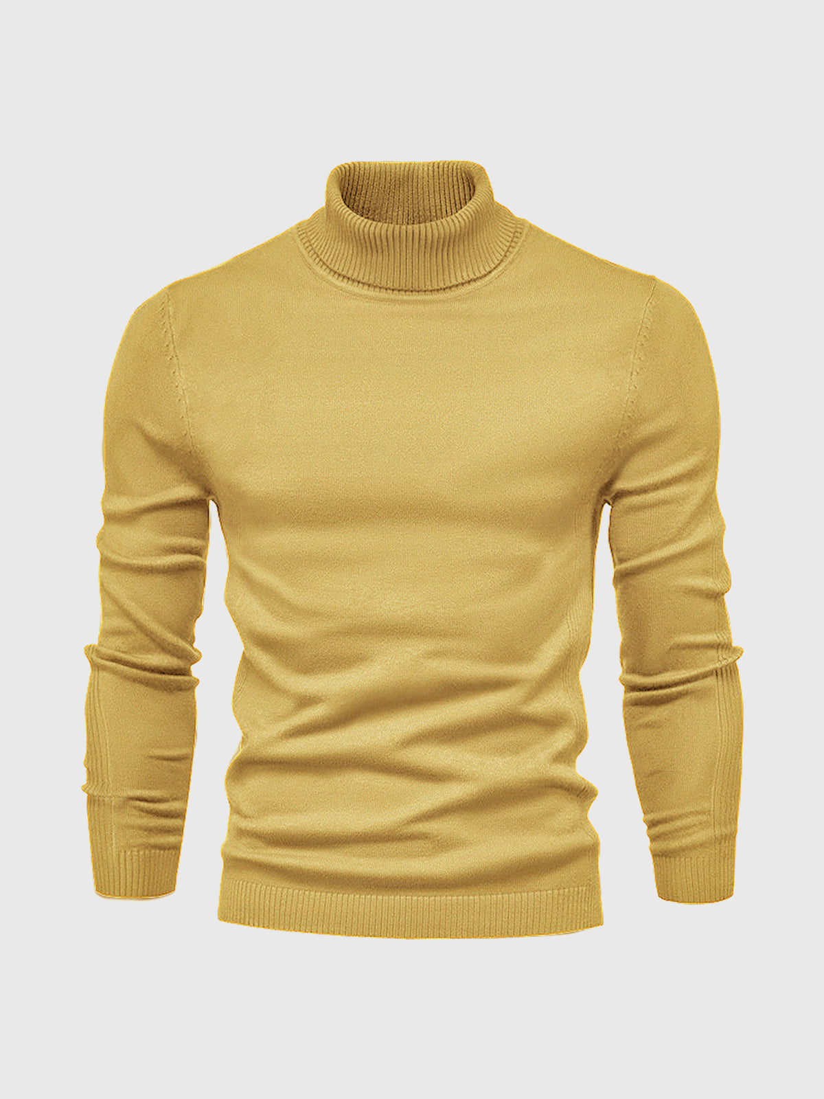 Norvielle Herren Rollkragenpullover Regulär Passform