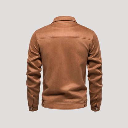 Herren Lederjacke Winter Bomber Außenmantel