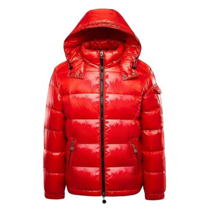 Herren Wasserdichte Pufferjacke Winterdaunenjacke