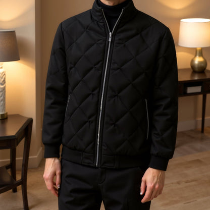 Herren Steppjacke Wasserdicht Winterstil