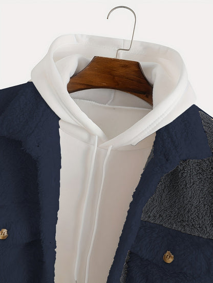 Herren Winterjacke Winddicht Fleece