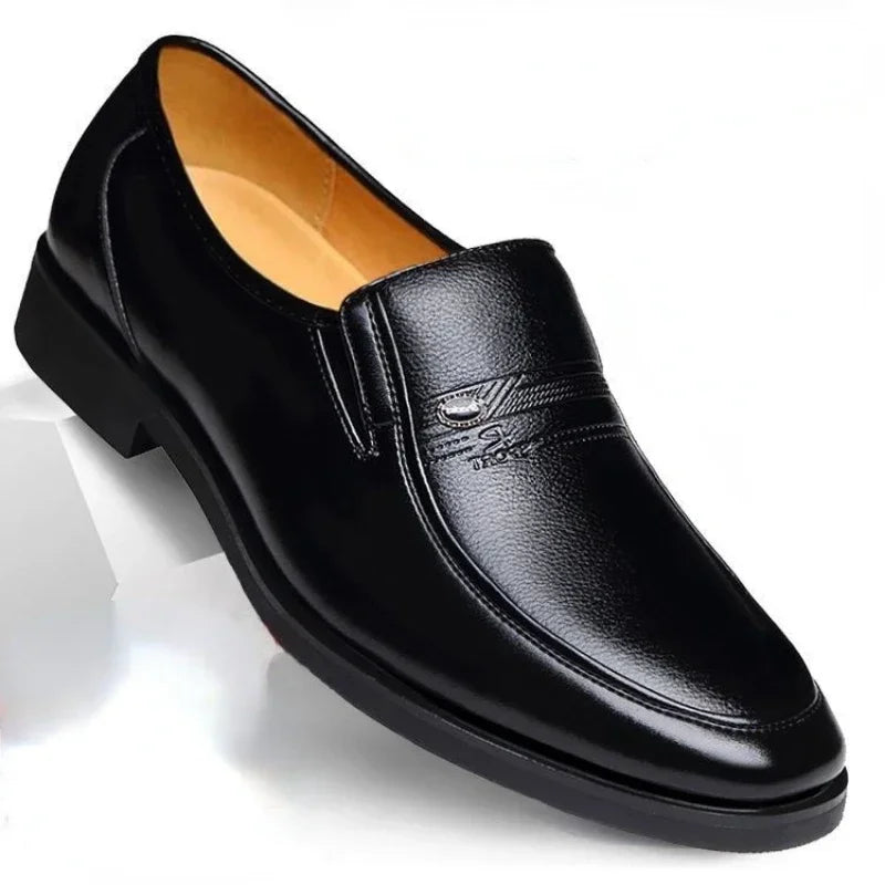 Herren Polierte Slip-On Schuhe
