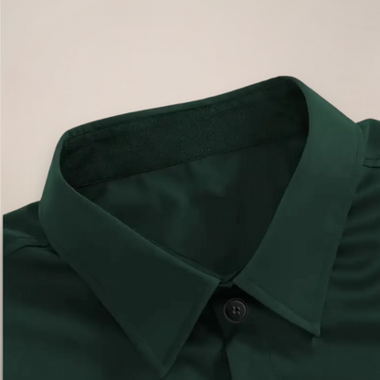 Herren Slim Fit Hemd Frühjahr Weiss