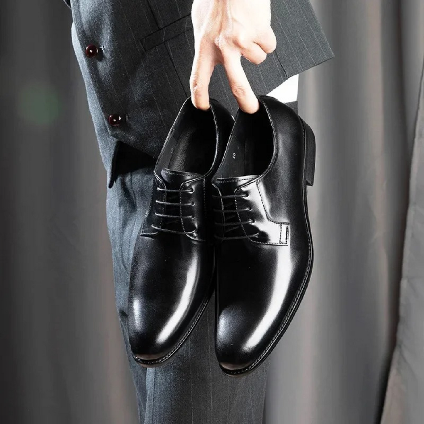 Herren Oxford-Schnürschuhe Formal