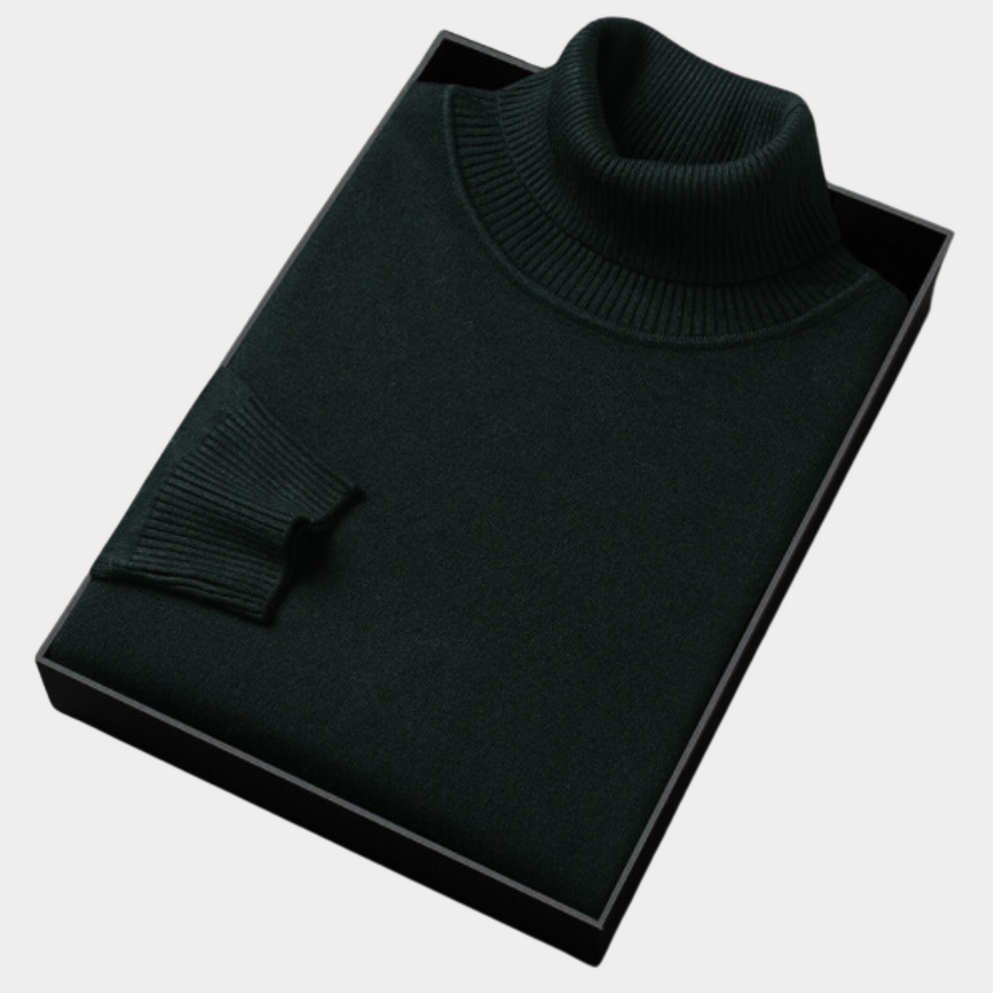Herren Rollkragenpullover Frühling Merino