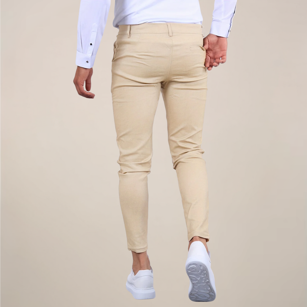 Herren Chino Hose Slim Fit schlanke Passform
