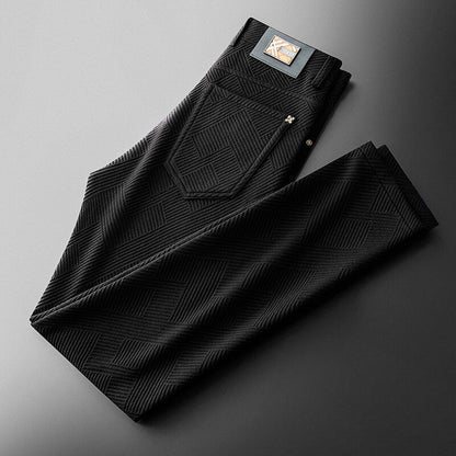 Herren Hosen Geometrisches Muster