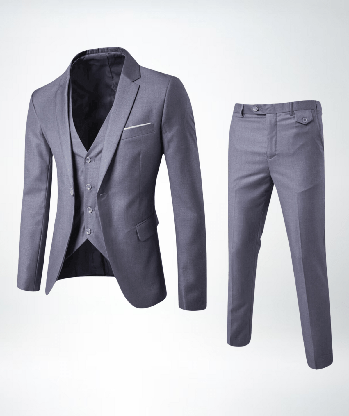 Herren Businessanzug 3-teilig Formal