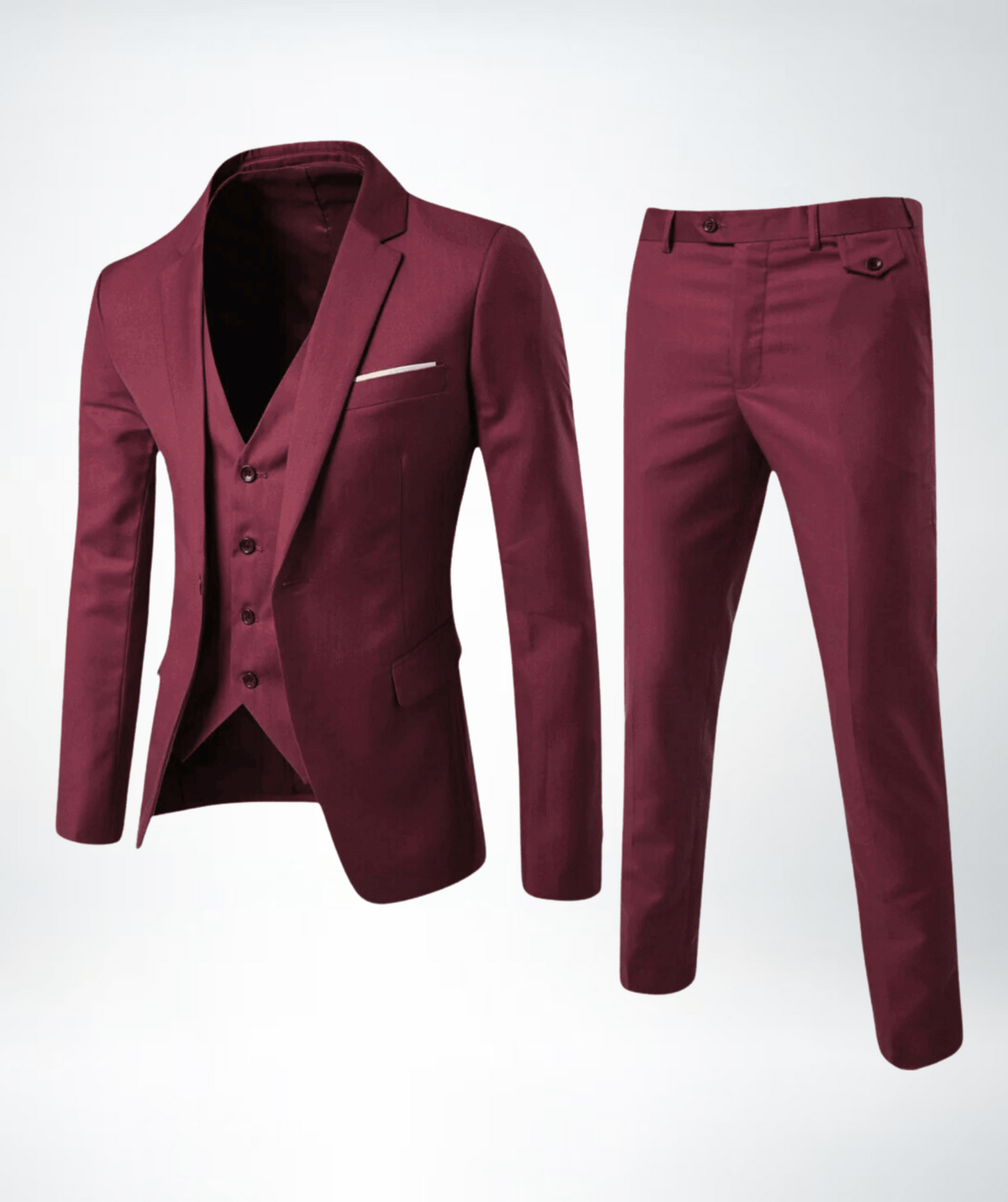 Herren Businessanzug 3-teilig Formal