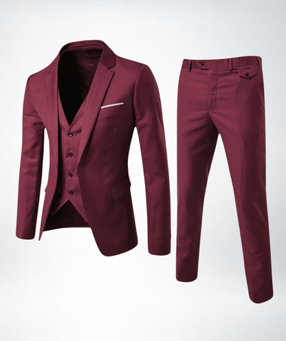 Herren Businessanzug 3-teilig Formal