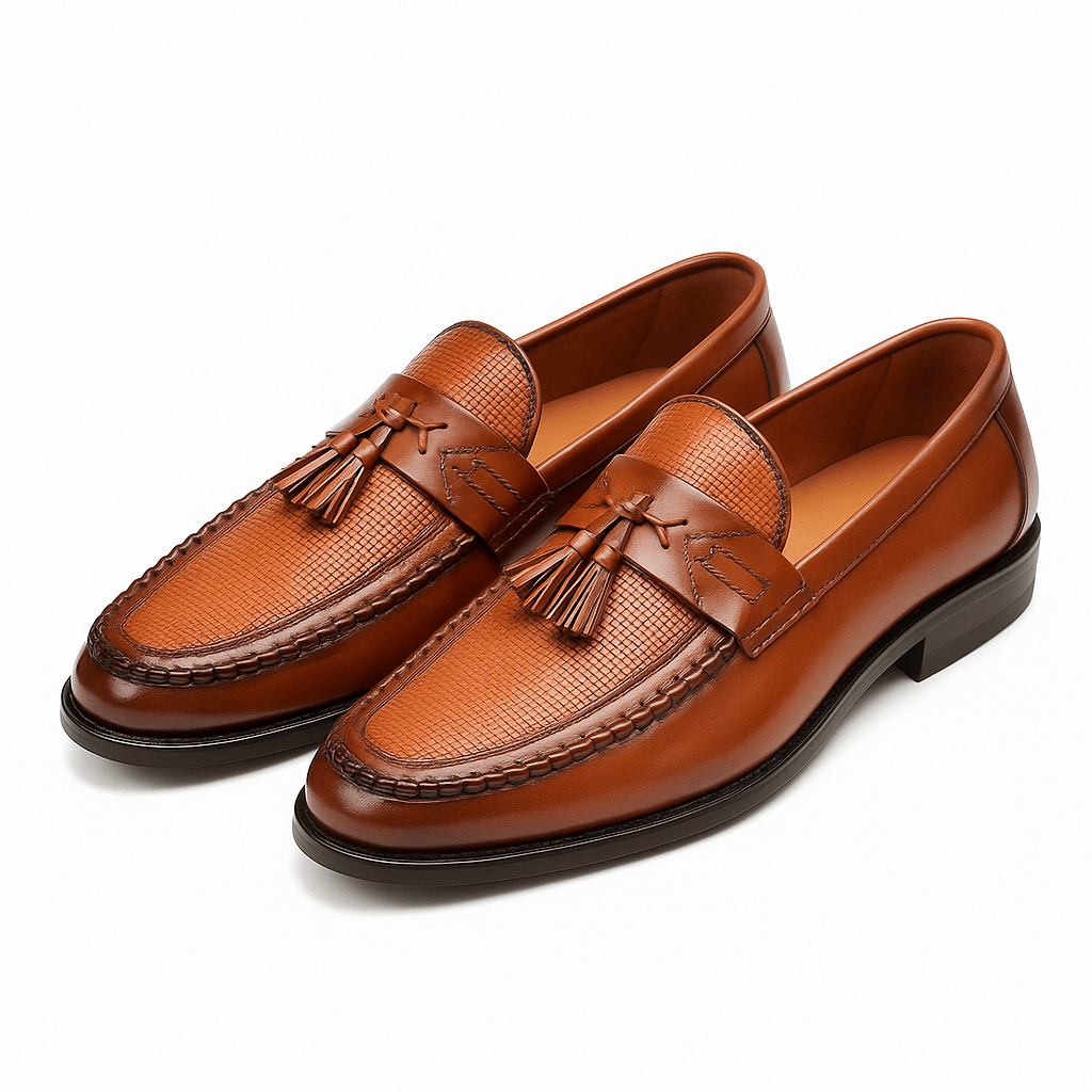 Herren Lässige Loafers Quasten Reinschlüpfen