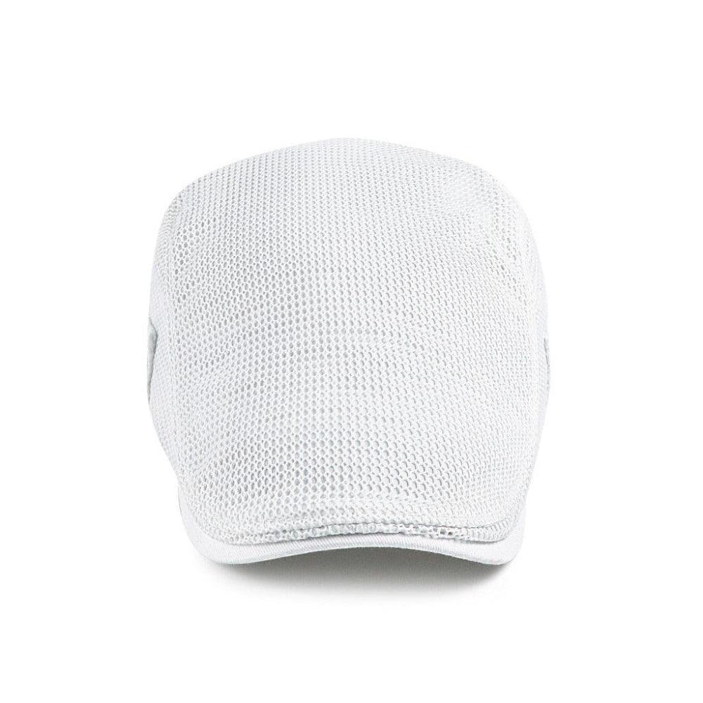 Herren Schirmmütze Leicht Baumwolle Beige