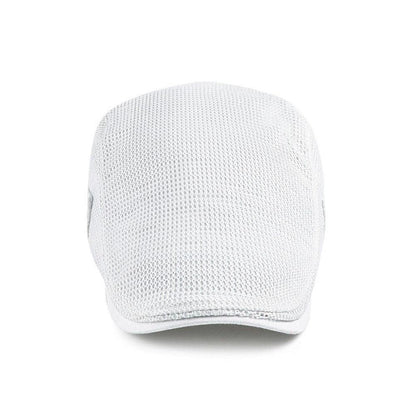Herren Schirmmütze Leicht Baumwolle Beige