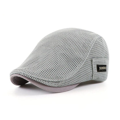 Herren Schirmmütze Leicht Baumwolle Beige