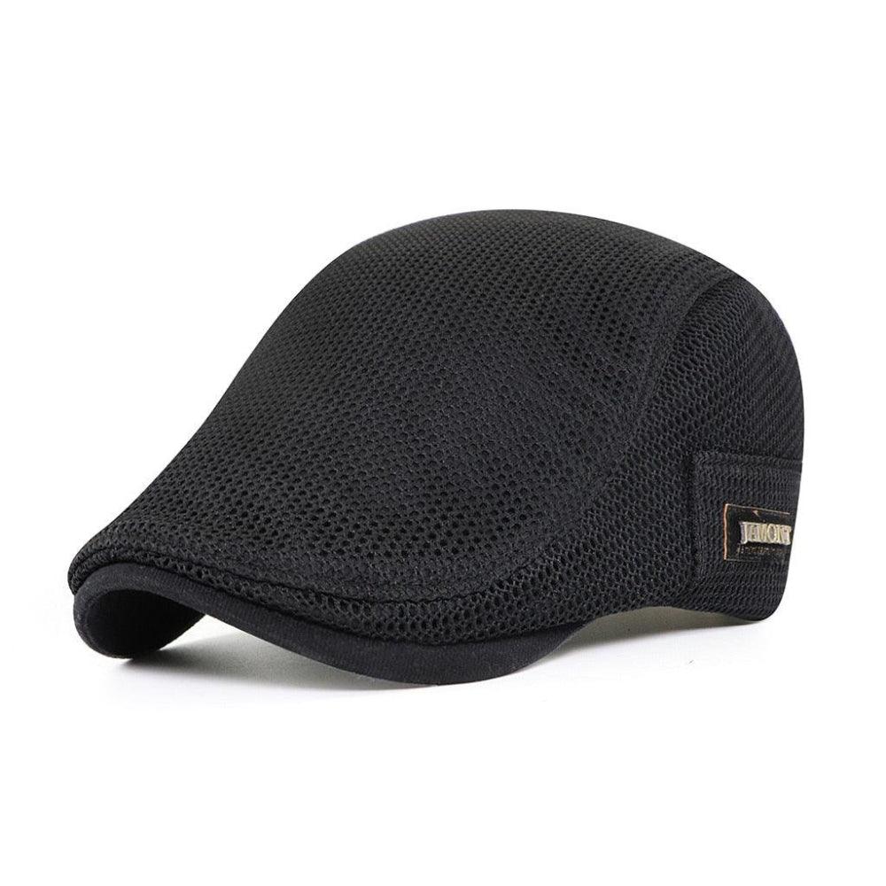 Herren Schirmmütze Leicht Baumwolle Beige