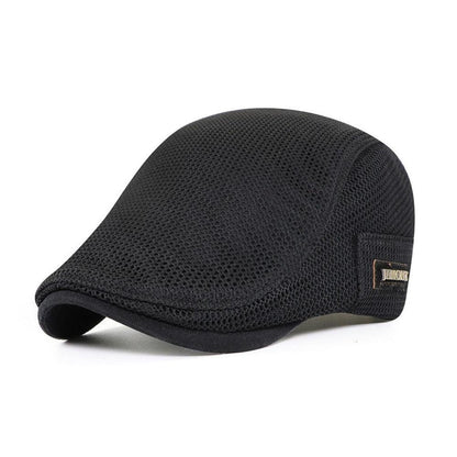 Herren Schirmmütze Leicht Baumwolle Beige