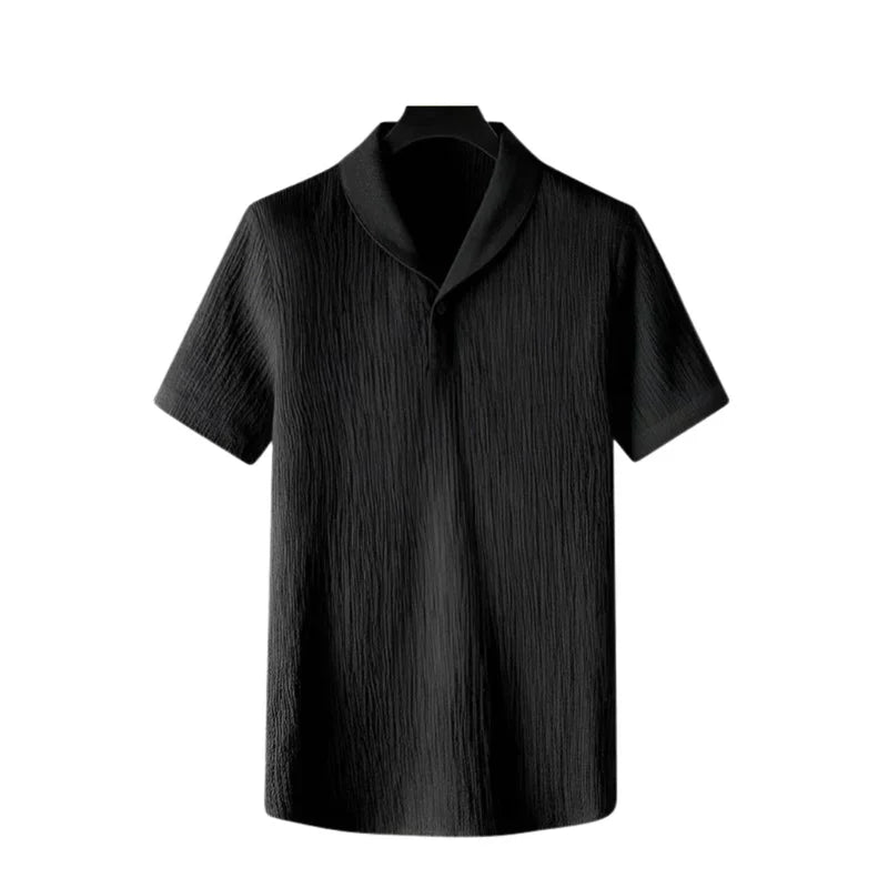 Herren Sommer Set Baumwolle Polo Hose Old-Money Stil