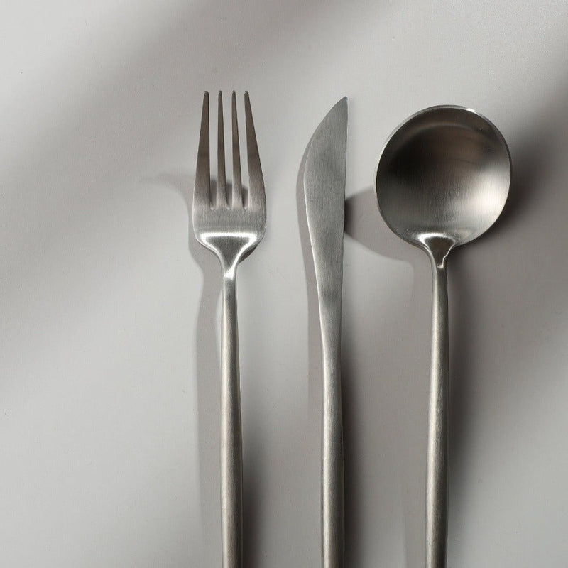 Minimalistisch Edelstahl Besteck