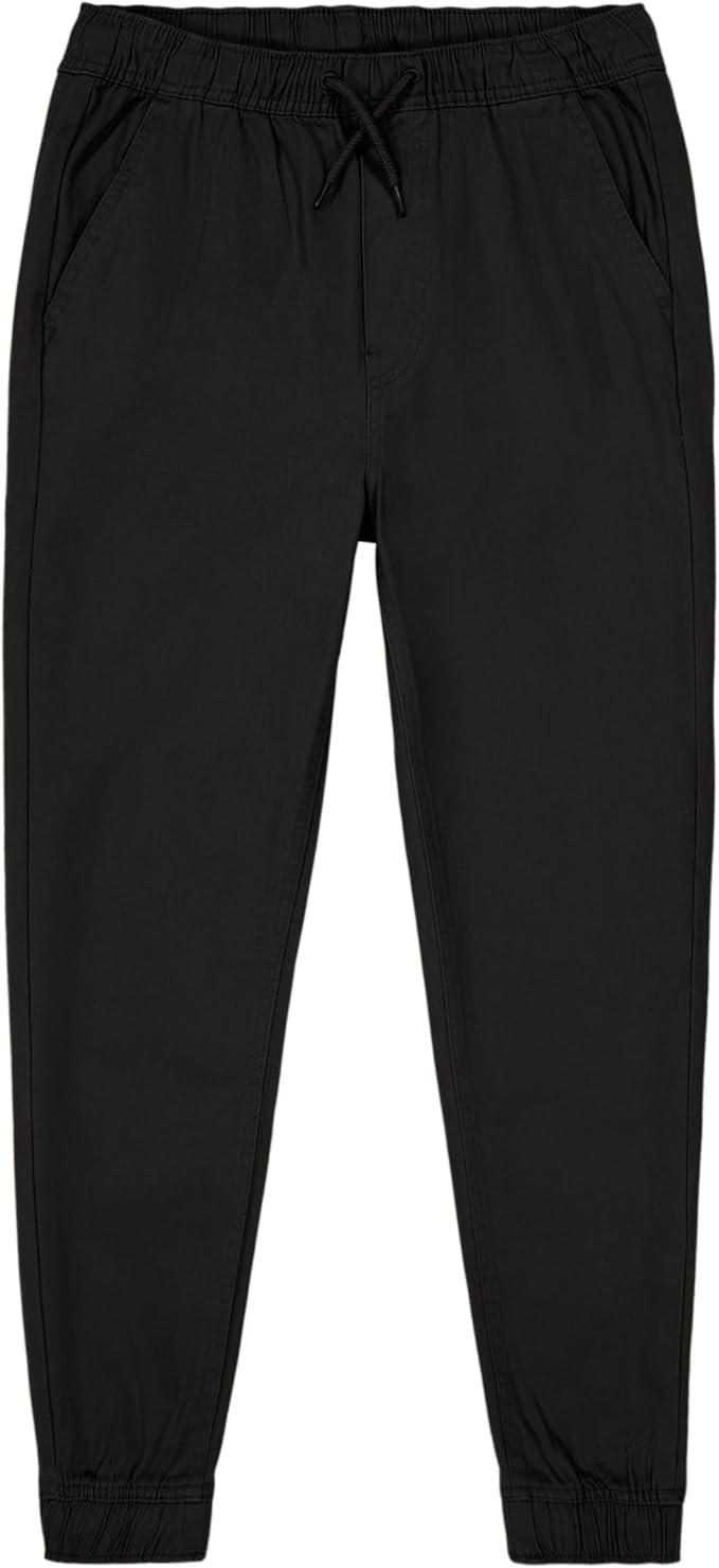 Herren Jogginghose Fleece gefüttert Schwarz Warm - Norvielle