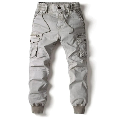 Herren Cargohose Jogger mit Bündchen