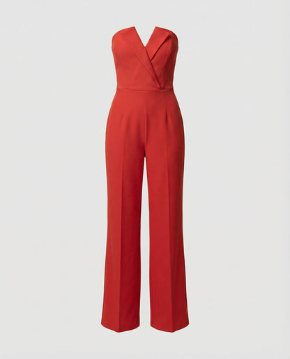 Damen Jumpsuit Festes Kleid