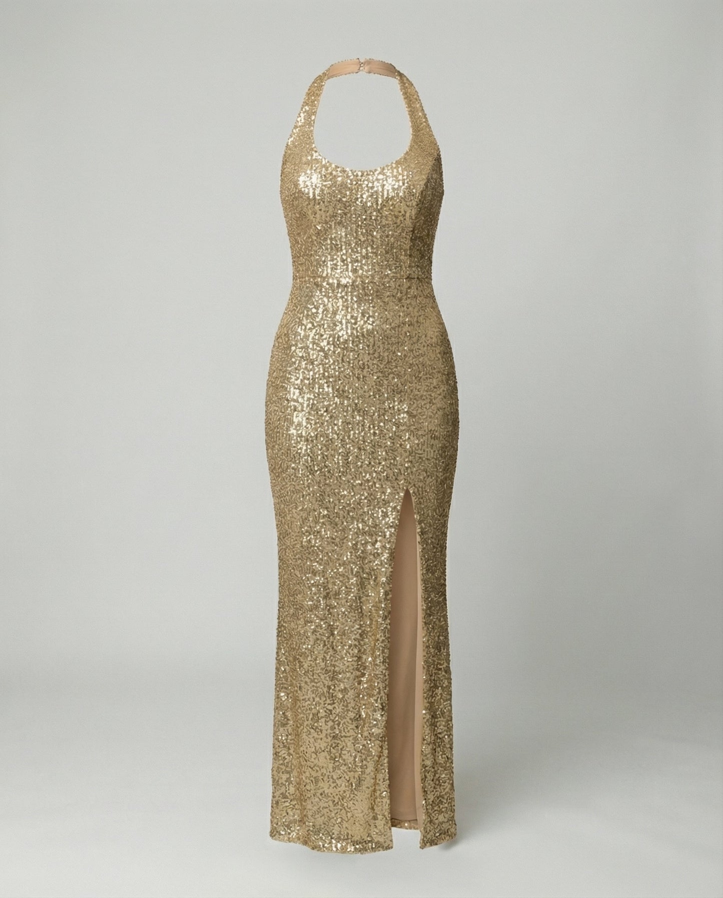 Damenkleid Hochgeschlitzt