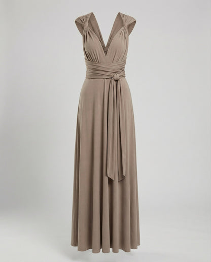 Damen Wickelkleid Baumwolle Vielseitig
