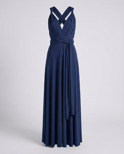 Damen Wickelkleid Baumwolle Vielseitig