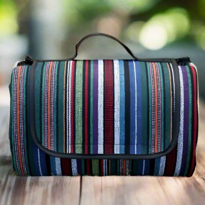 Wasserdichte Picknickdecke Ethno-Design für Camping