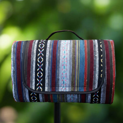 Wasserdichte Picknickdecke Ethno-Design für Camping