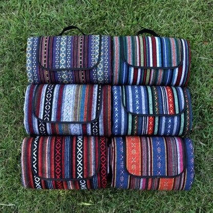 Wasserdichte Picknickdecke Ethno-Design für Camping