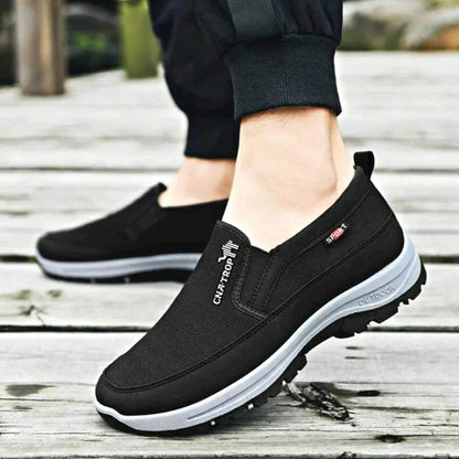Herren Orthopädische Slip-On Schuhe Robust Bequem