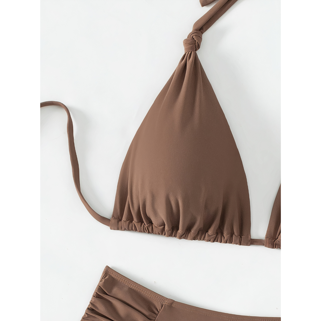 Norvielle Damen Klassischer Bindebikini