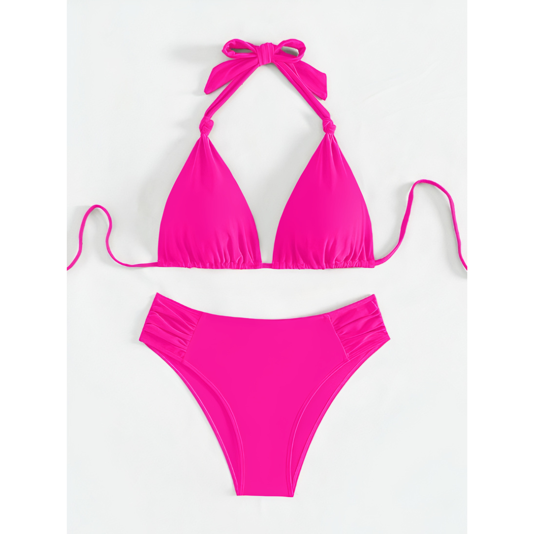 Norvielle Damen Klassischer Bindebikini