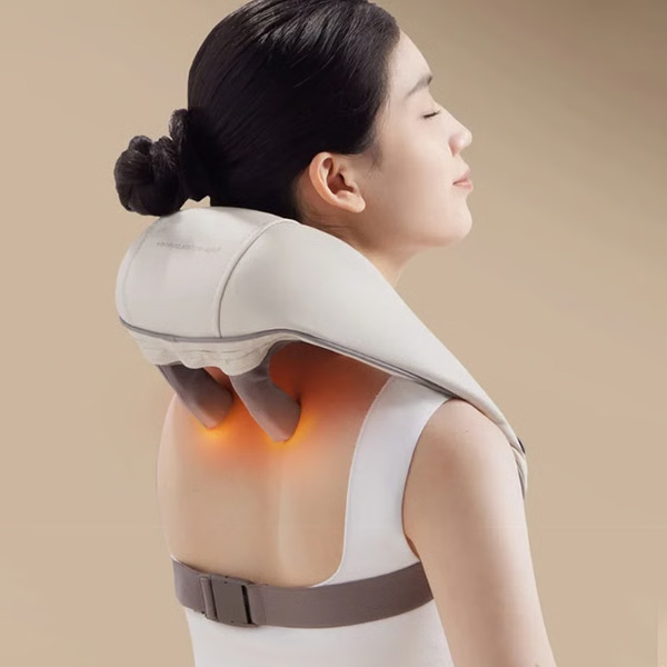 Nacken- und Schultermassager Wärmetherapie Verstellbar
