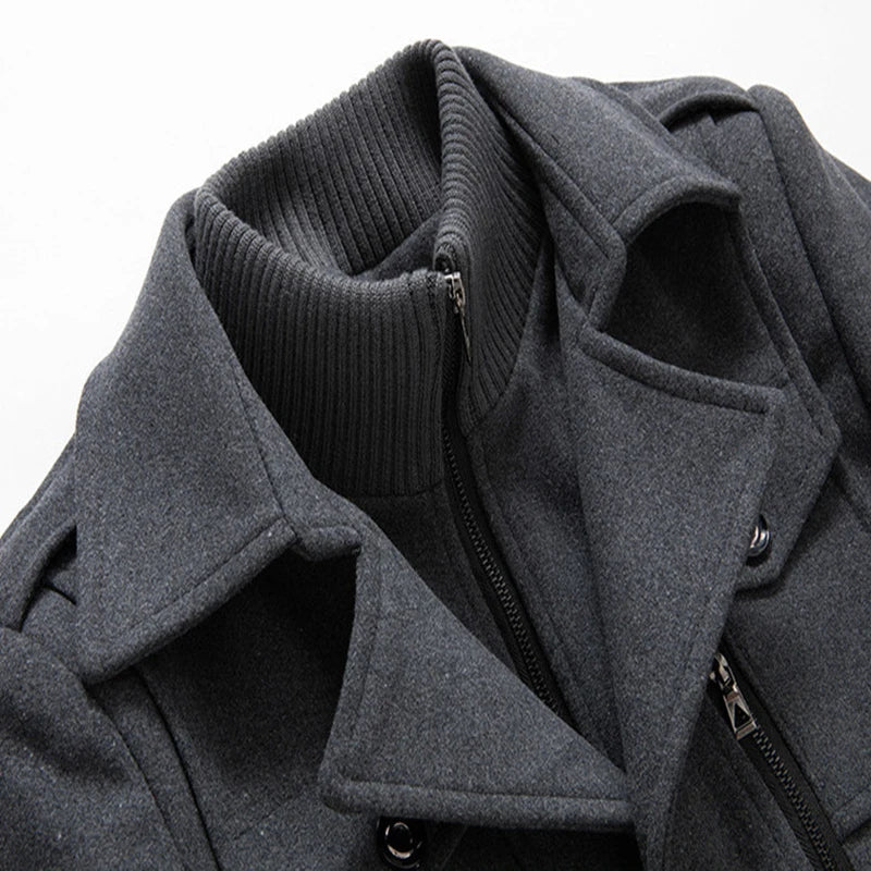 Norvielle Herren Winterjacke Bequem Wasserdicht