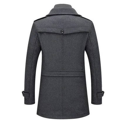 Norvielle Herren Winterjacke Bequem Wasserdicht Schwarz - Norvielle