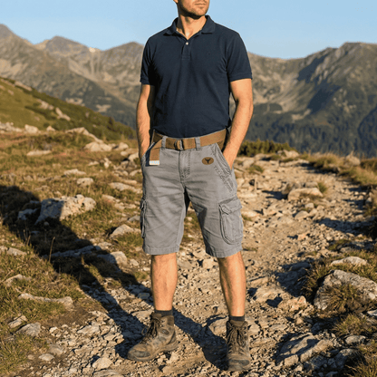 Trailforge Herren Cargo Shorts Robust Outdoor Beige