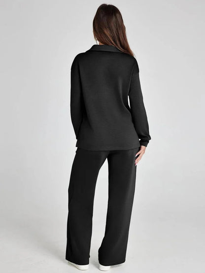 Damen Lounge-Set Zweiteilig Hose