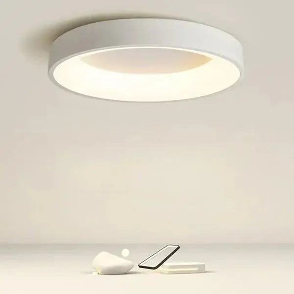 FinnLumen Runde LED-Deckenleuchte Skandinavischer Stil - Norvielle