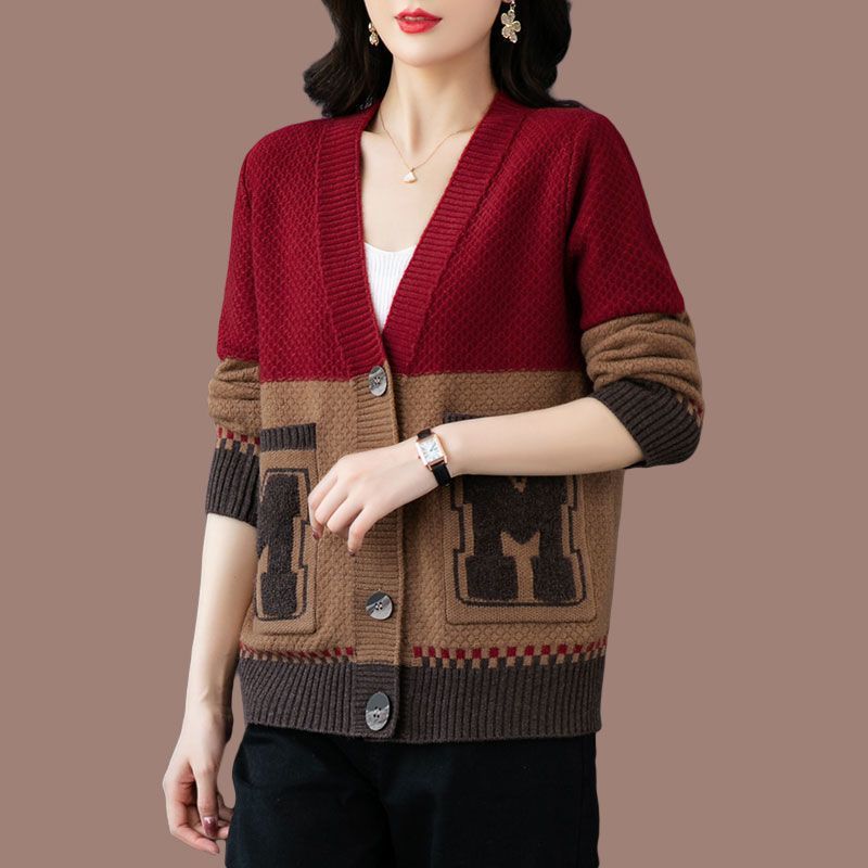 Damen Strickjacke mit Zopfmuster und Taschen Norvielle - Norvielle