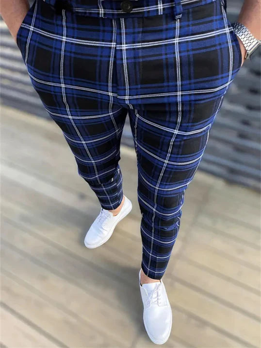 Herrenhose Musterbild Klarer Linienstil