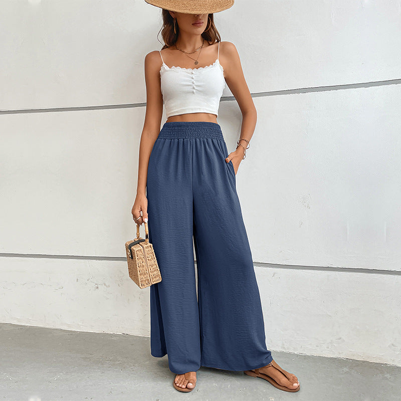 Damen Palazzo-Hose Weite Bein Norvielle