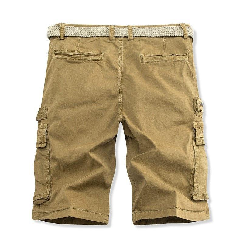 Herren Cargo-Shorts Robust Mit Multi-Taschen