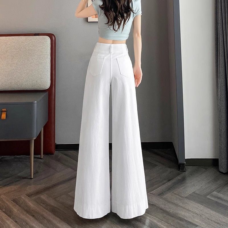Damen Weite Denim-Hosen Norvielle wird zu: Norvielle Damen Weite