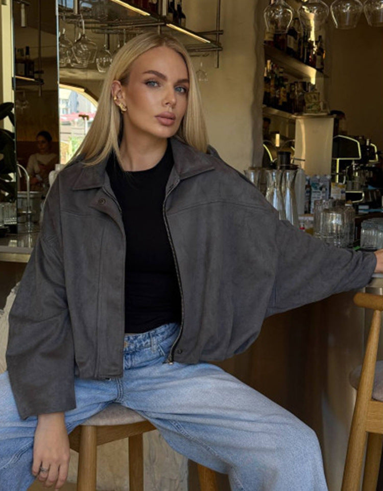 Damen Oversized Jacke Norvielle
