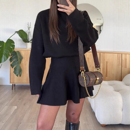 Damen Sweatshirt-Kleid mit Langärmlen Norvielle